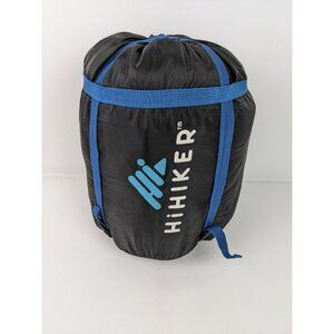Hihiker Blue Grey Sleeping Bag Camping Hiking 80"x50"